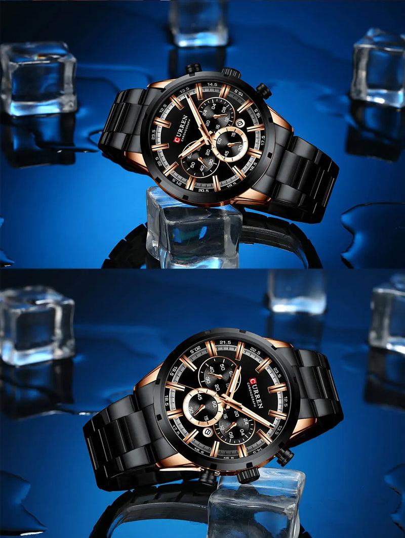 Relógio Curren Luxury Chrono